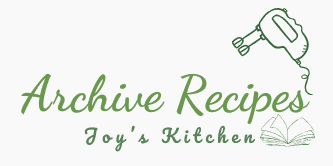 Archive Recipes