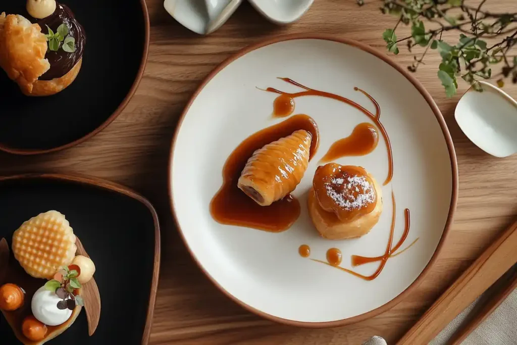 Modern Korean desserts: Nutella Hotteok and fish-shaped pastries.