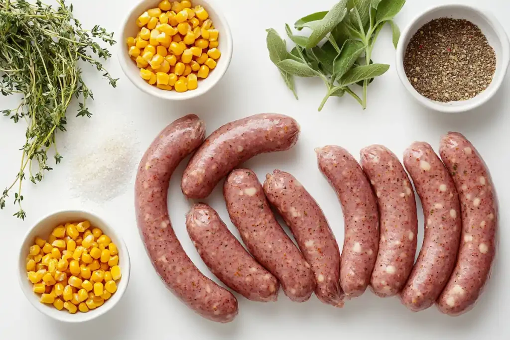What are the ingredients in Jimmy Dean sausage